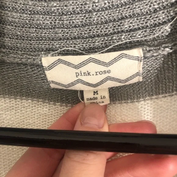 Pink rose cardigan - Picture 3 of 4